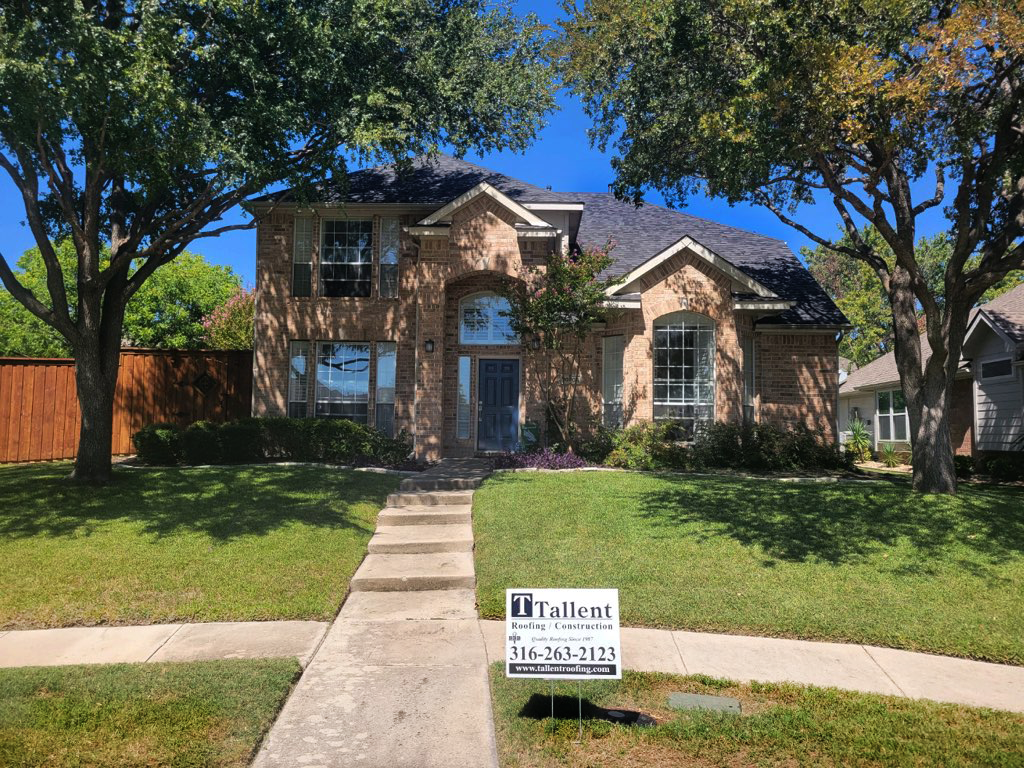 Home After Roof Replacement By Tallent Roofing